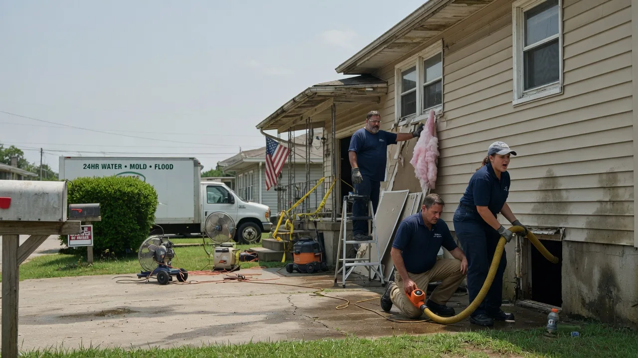 Water Damage Repair in Flora, MS near me